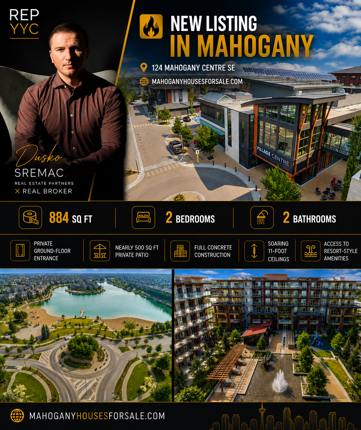 Westman Village property feature with Dusko Sremac
